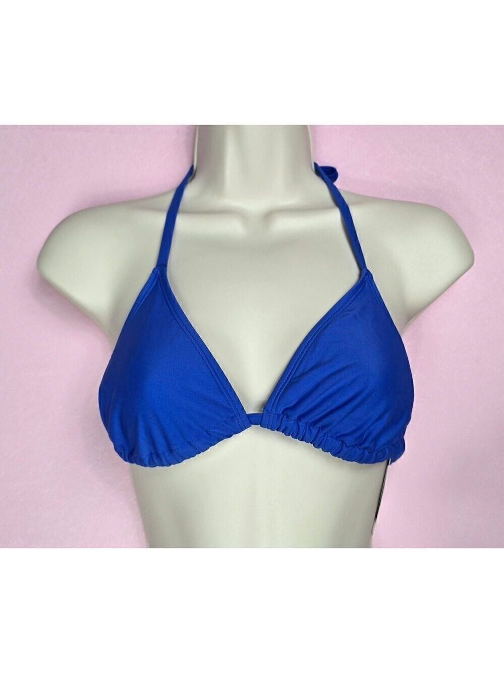 Wild Fable Blue Triangle Adjustable Bikini Top XXS Jrs.